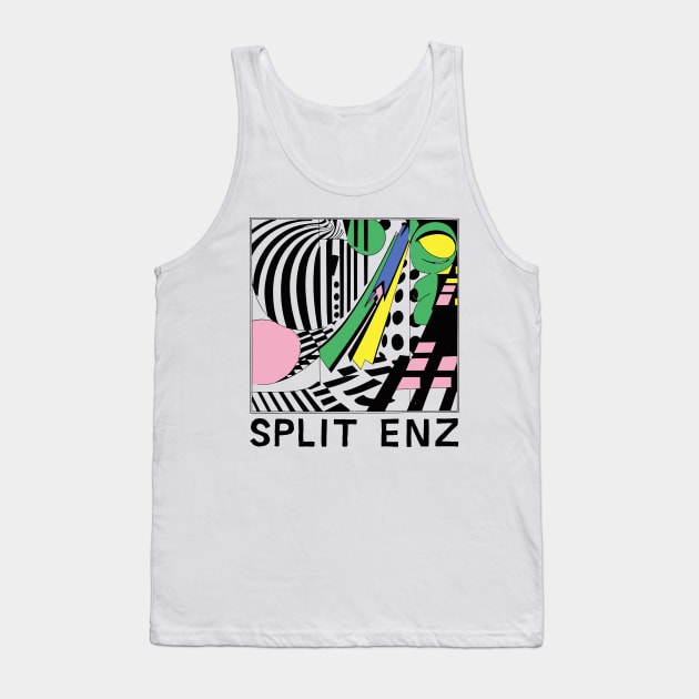 Split Enz --- Fan Tribute Art Tank Top by unknown_pleasures